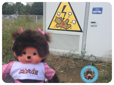 Diana la Monchhichi trouve les Gouzou de Jace à le havre