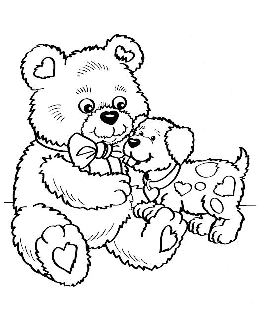 Free Coloring Printables  Free Printable Valentines Day Coloring Pages