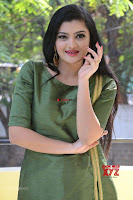 Akshitha cute beauty in Green Salwar at Satya Gang Movie Audio Success meet ~  Exclusive Galleries 010.jpg