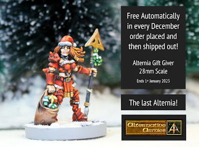 Alternia Gift Giver free in all December orders and end of the Alternia Year