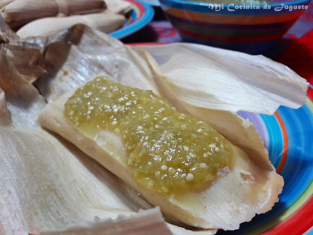 Tamales de Queso y Jalapeños