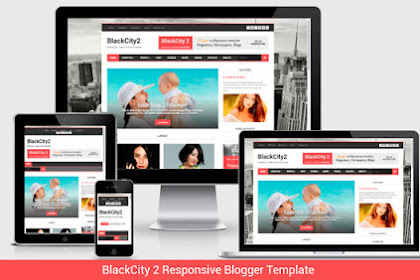 Blackcity Two Responsive Blogger Templates