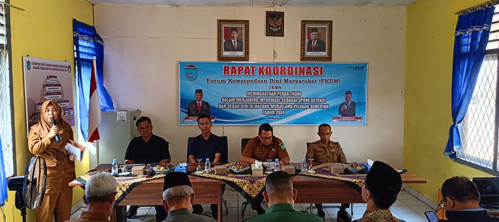 Kasat Intelkam Polres Ogan Ilir Laksanakan Kegiatan Cooling System Menjelang Pilkada Serentak 2024