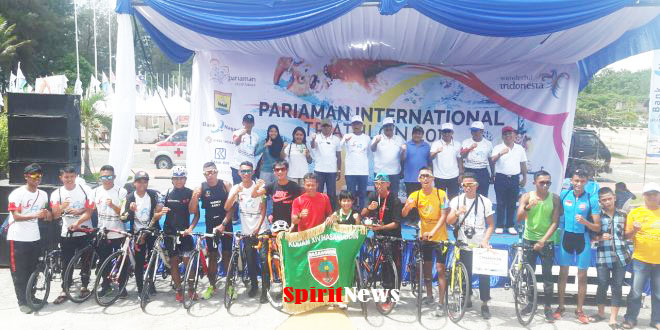 Atlet Kodam Hasanuddin, Juara Pariaman Internasional Triathlon 2018 di Sumbar