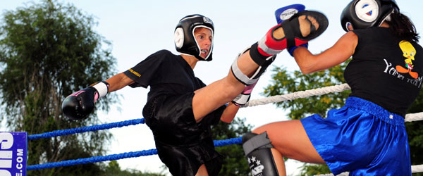 Equipo de Kick boxing