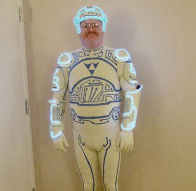 Tron style is IN this season