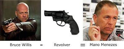 Matemática dos Famosos - Bruce Willis - Revolver = Mano Menezes