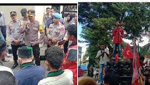 Kembali, AMRDM Turun ke Jalan Atas Tindakan Represif Oknum Polisi, dan Pengerusakan Atribut LMND