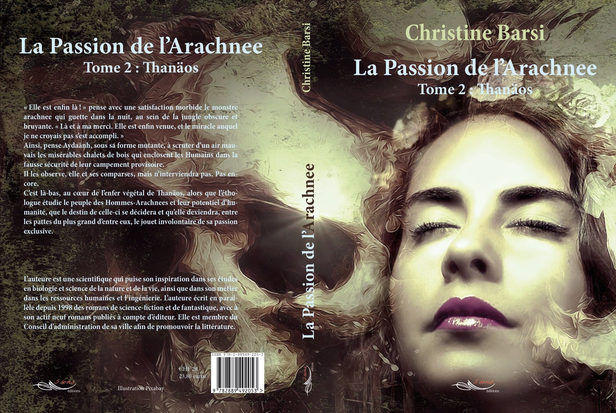 Thanäos, tome 2 de la trilogie de SF La Passion de l'Arachnee