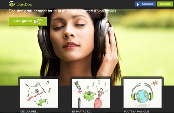 DessBox, du streaming de musique gratuit, illimité