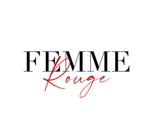 Logo de l'enseigne de mode féminine et éthique Femme Rouge
