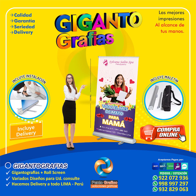 GIGANTOGRAFIAS -LETREROS-LONA-BANNERS-LONAS-DISEÑO-LOGOS-CENTRO-LIMA-SURCO-CHORRILLOS-PIURA-TRUJILLO-CHICLAYO-EL-TAMBO-AREQUIPA