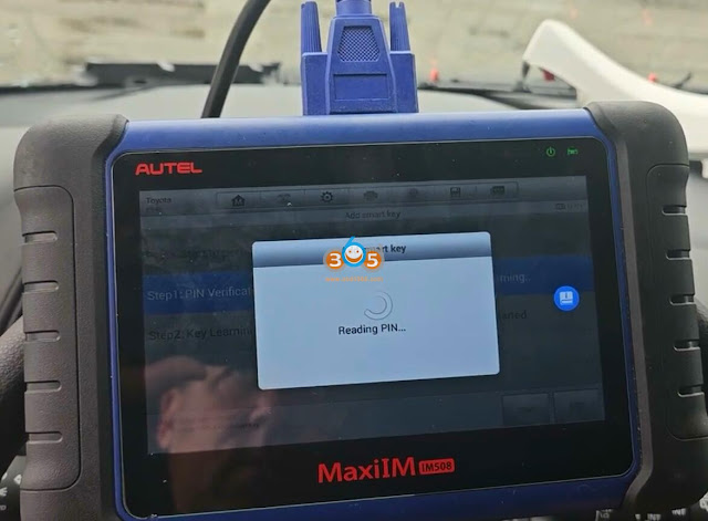 Program 2023 Toyota Sienna Proximity with Autel IM508 17