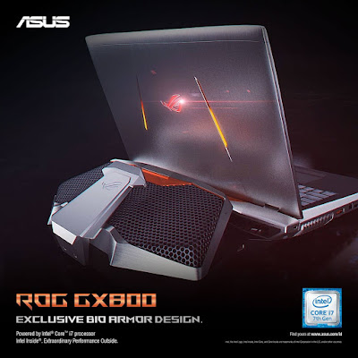 ASUS ROG GX800 Bio Armor Design