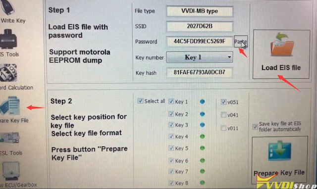 VVDI MB Tool Program Benz W202 All Keys Lost 14