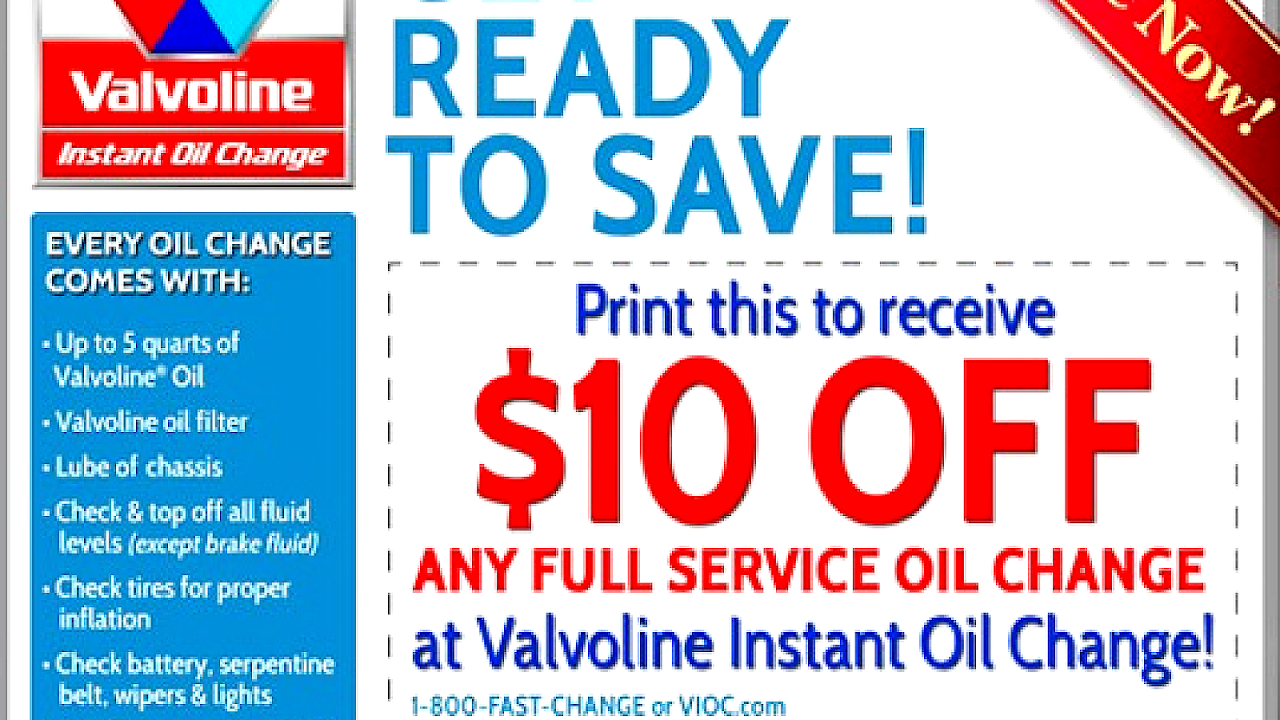 Oil Change Coupons Cincinnati