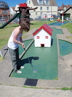 Crazy Golf at Pops Meadow Putting Green in Gorleston-on-Sea