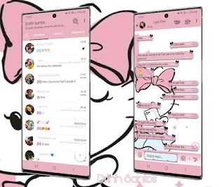 Selfieda Kitty Theme For YOWhatsApp & Fouad WhatsApp By Driih Santos