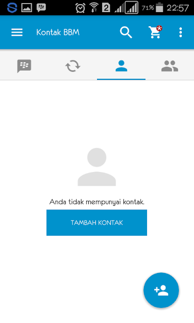 Cara Daftar BBM Baru di Android 2016