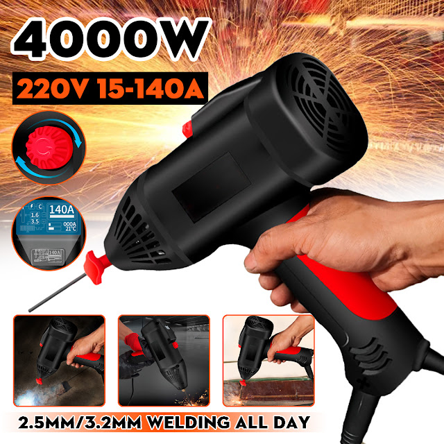 220V 4000W ARC Welding Machine Handheld Welder 2.5mm 3.2mm Portable Electric ARC Welder