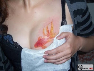 bodypainting and tattoo