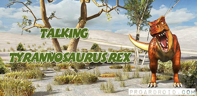  تطبيق Talking Tyrannosaurus Rex v1.3.9 الديناصور المتكلم للأندرويد مجاناً logo