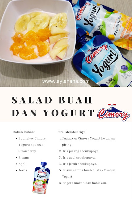 Salad Buah dan Yogurt