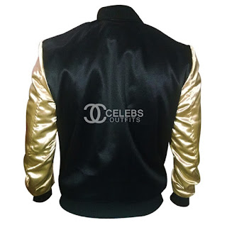 iHeartRadio Usher Music Awards Bomber Satin Jacket