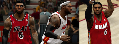 NBA 2K13 LeBron James Realistic Cyberface Patch