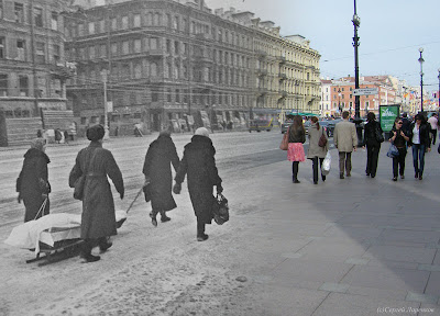 Leningrado ahora sitio Segunda Guerra Mundial Siege of Leningrad Blockade now San Petersburgo Saint Petersburg