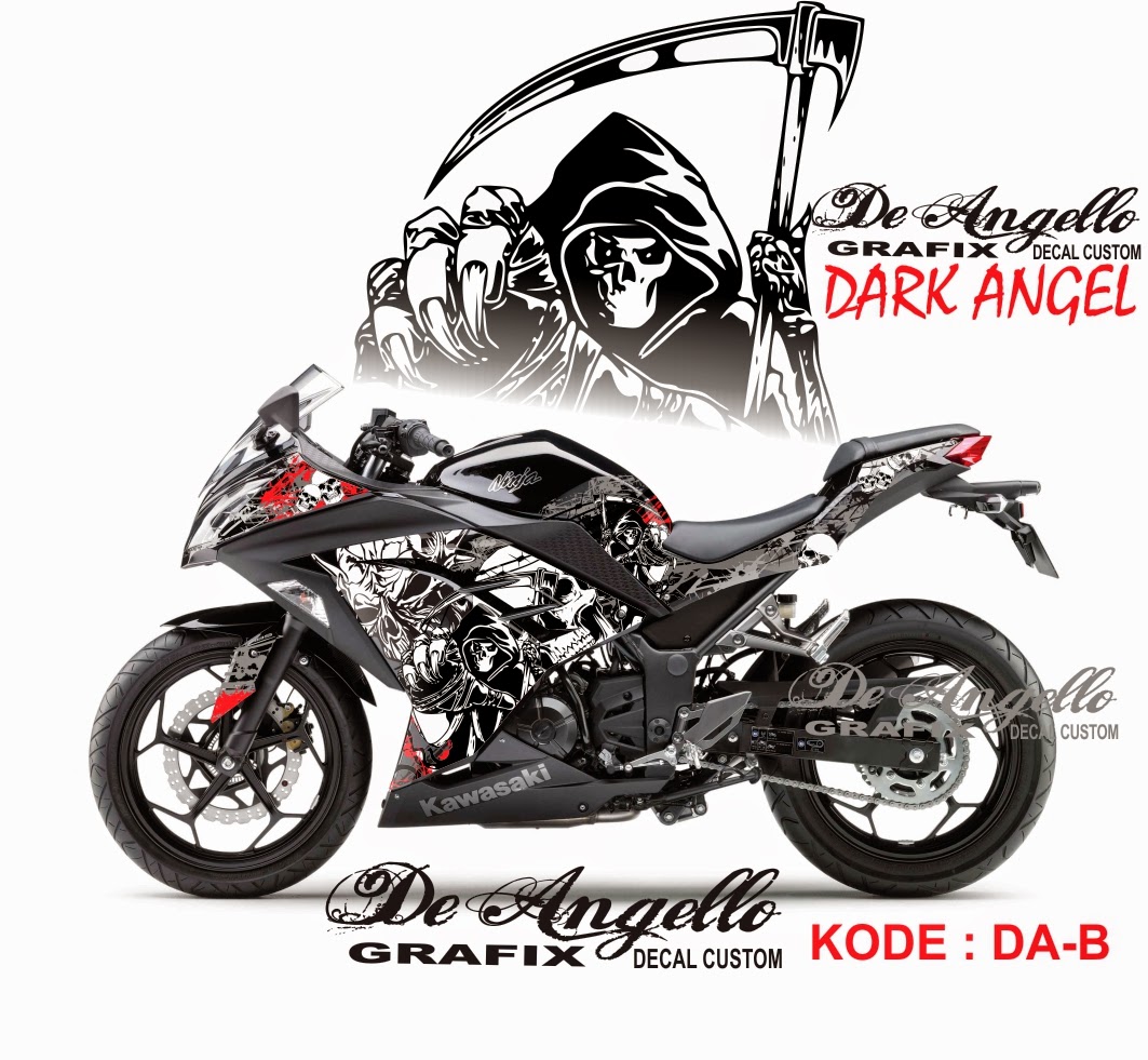 90 Modifikasi Motor Ninja 250 Hitam Sobat Modifikasi