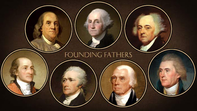 Historian Richard B. Morris in 1973 identified the following seven figures as the key Founding Fathers