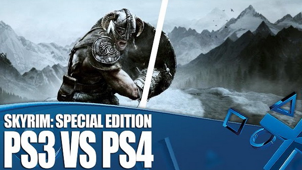 Perbandingan Grafis Antara Game The Elder Scrolls V Skyrim Special Edition Versi PS4 dengan PS3