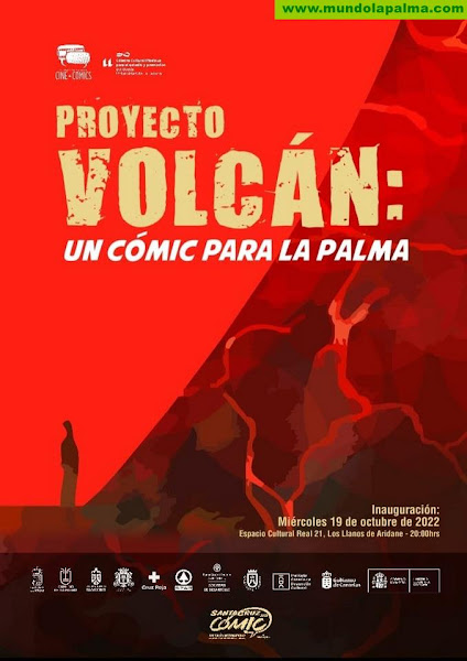 Los Llanos de Aridane acoge la exposición itinerante ‘Proyecto Volcán: un cómic para La Palma’