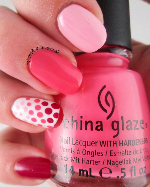 pink-white-ombre-polka-dot-nails