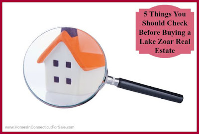 Here's a list of  things to inspect inside  your Lake Zoar home before purchasing.