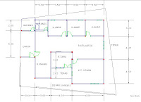 cara menggambar desain rumah dengan autocad