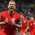 Harry Kane scores England's first goal of World Cup