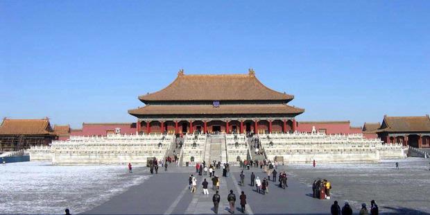 Kompleks Forbidden City, Beijing, China. 