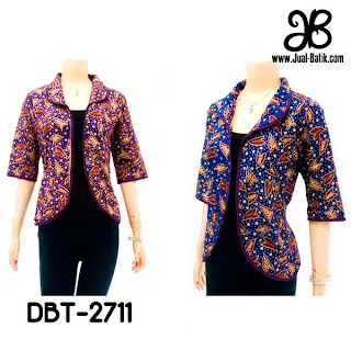 Blazer Batik Bolak-Balik DBT-2711