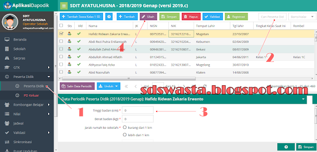 Tips Memperbaiki Data Peserta Didik di Dapdikdasmen V.2019c