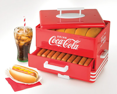 Nostalgia Dinner Artwork Coca-Cola Hot Dog Steamer