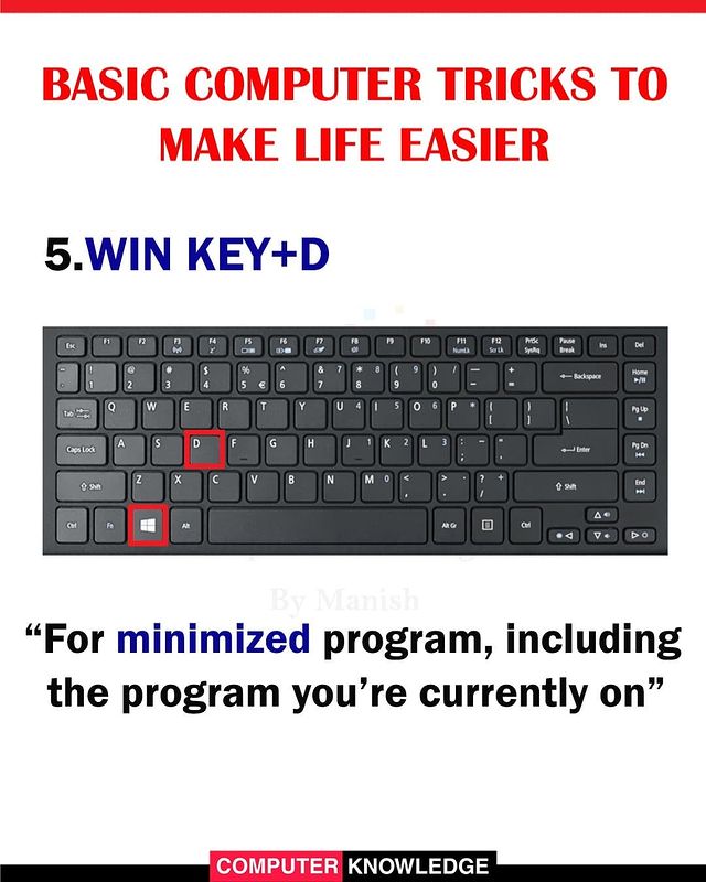 basic computer tricks knowledge skills laptop coding cloud computing java informatiom technology instagram