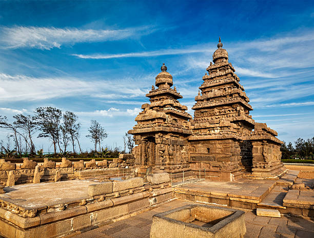 Development and salient features of Dravidian architectural style of temple architecture in India