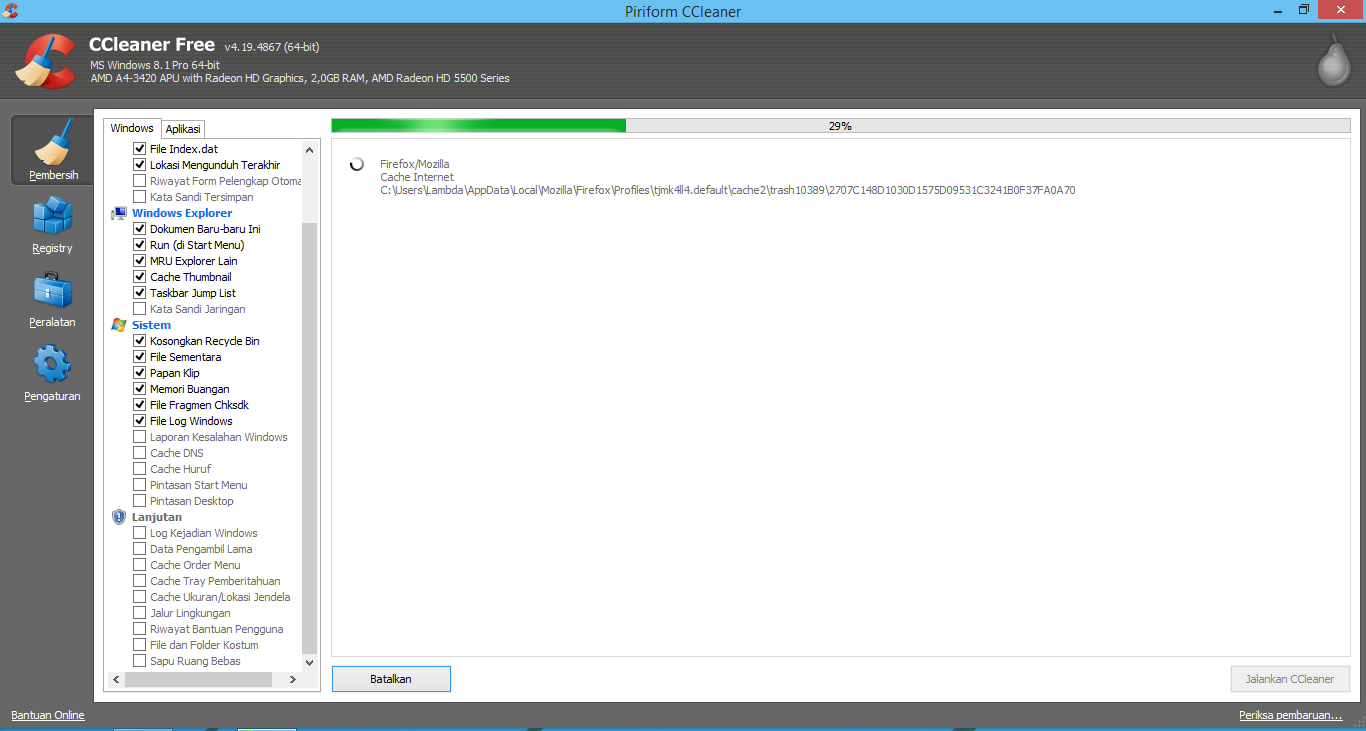 Download CCleaner 4.19.4867 Terbaru 2014  Juankair Webster