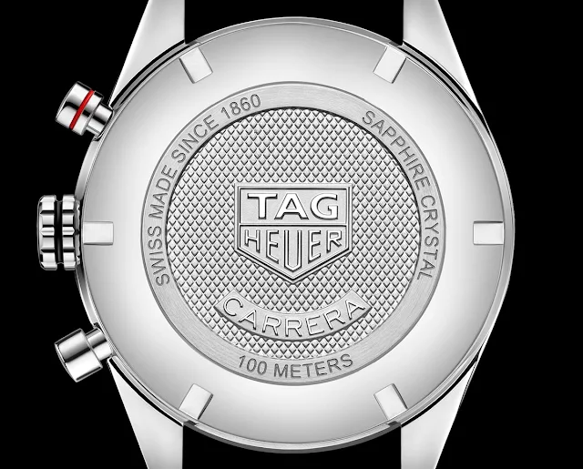 TAG Heuer Carrera Calibre 16 Chronograph solid caseback