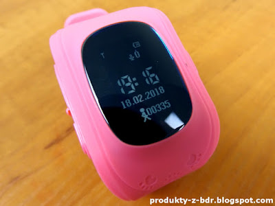 Smartwatch Hykker z lokalizatorem GPS