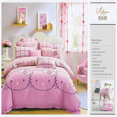 Sprei Anak Motif Hello Kitty