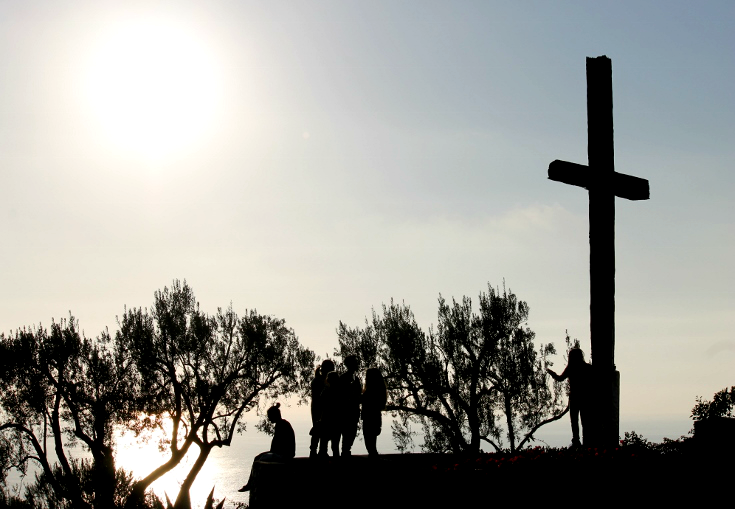 Serra Cross, Grant Park, San Buenaventura, Southern California