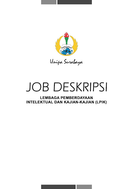 JOB DESKRIPSI LPIK UNIPA SURABAYA